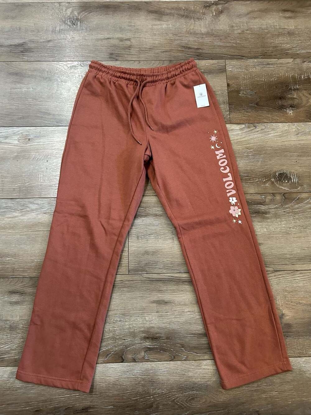 Volcom Just Chill Sweatpant Rust Women's Size XS